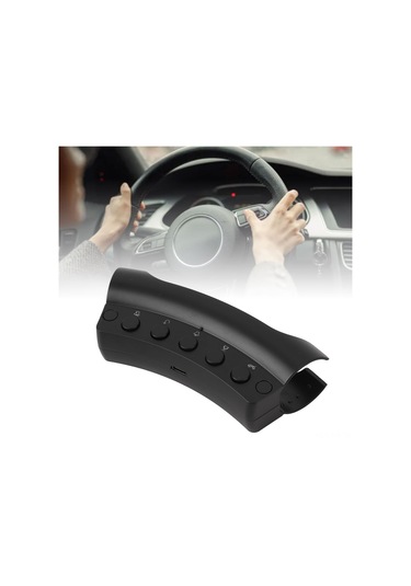 Reedark 10 Tuşlu Kablosuz Direksiyon Kontrol Düğmesi - Araç Radyo, Dvd, Gps Ve Android Oynatıcı İçin - Dahili Pil İle - Evetli Kurulum - Evrensel Uyum Diğer