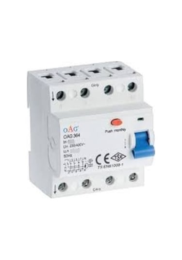 Oag 4 40 A-30 Ma Kaçak Akım Rölesi