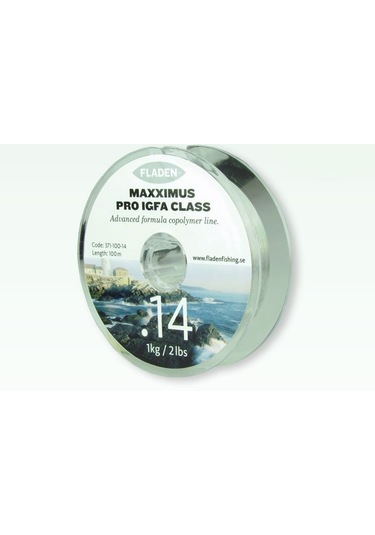 Fladen Maxximus İgfa Pro Şeffaf Misina Yekpare 100 M
