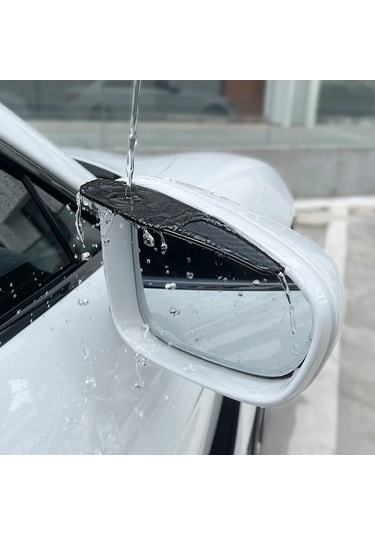 Flybuy Yumuşak Yağmur X6-bmw X6 X5 Şekillendirici Kauçuk Kaş İçin G06 G05 F16 F15 E72 E71 E70 E53 Dış Dikiz Çift Aynası Aksesuarları 2008-2023 1 Ni