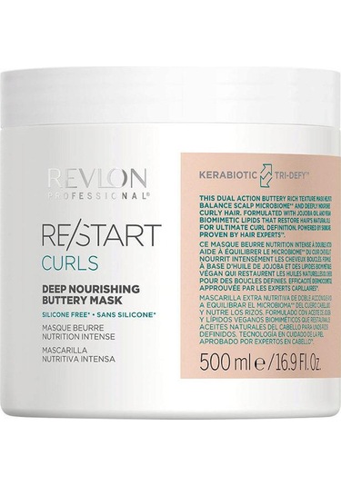 Restart Curls Deep Nourıshıng Buttery Mask 500ml Sulfate & Silicone Free
