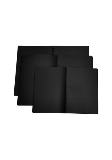 Folix Spiralli Siyah Defter 120 Gr. 17 x 24 CM. 40 Yp. N11.1343