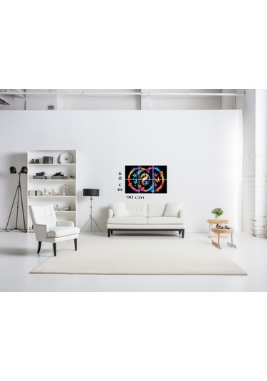 Yin Yang 33 - Pwc Tablo - Ev&ofis Dekorasyonu