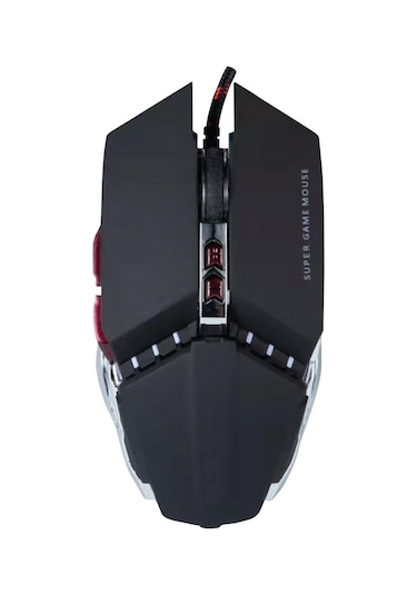 Concord C-23 Kablolu Metal Kasa 7200 DPI RGB Işıklı Oyuncu Mouse