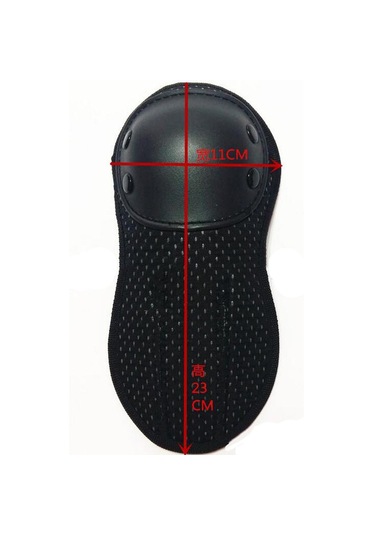 Suntek Motosiklet Yarış Gövdesi Dahili Koruyucu Dişli Omuz Siyah