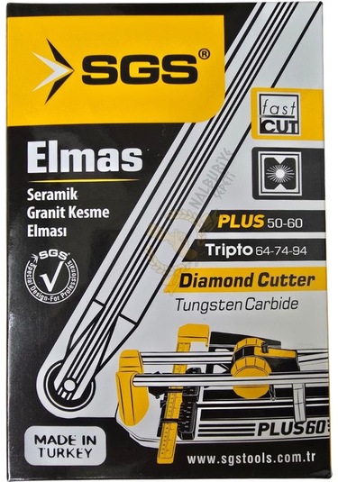 Sgs Seramik Ve Granit Kesme Elması - 12 Mm. - 1 Adet