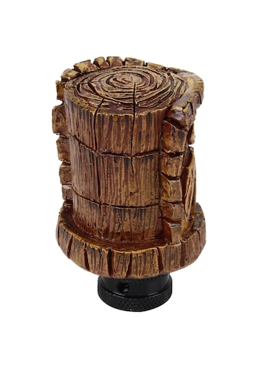 Sones Evrensel Ahşap Avatar Şekli Araba Vites Kolu Reçine Modifiye Vites Topuzları