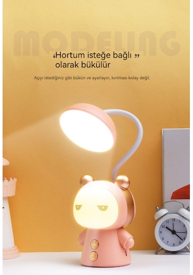 Karikatür Led Katlanır Gece Lambası-sarı Sarı