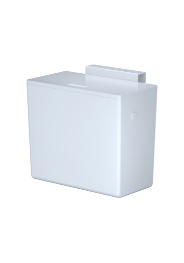 Geeroyoo Duvar Monteli 6l Çöp Kutusu - Delme Yok, Kapaklı, Duvar/kapı Uyumlu, Ev, Mutfak, Banyo İçin Dayanıklı Plastik Atık Kutusu