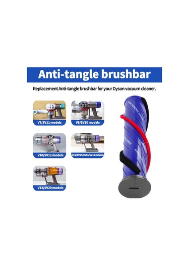 Xurunkeji V11 V10 V8 V7 V12 Sv10 Sv11 Sv12 Sv14 Sv30 Elektrikli Süpürge Ataşmanları İçin Doğrudan Tahrikli Sarma Önleyici Silindir Fırçası Xurunkeji V11 V10 V8 V7 V12 Sv10 Sv11 Sv12 Sv14 Sv30 Elektrikli Süpürge Ataşmanları İçin Doğrudan Tahrikli Sarma Önleyici Silindir Fırçası