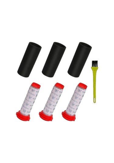 Bosch Athlet İçin Filtre Seti, 3 Ana Filtre + 3 Köpük Filtre