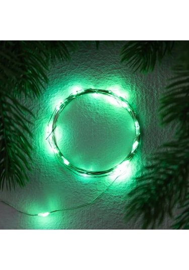 Luazon Lighting Pilli Erciş Işıklı, 2 M 451572482 Yeşil