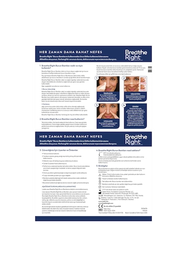 Breathe Right Burun Bandı Normal Boy 3 x 10'lu