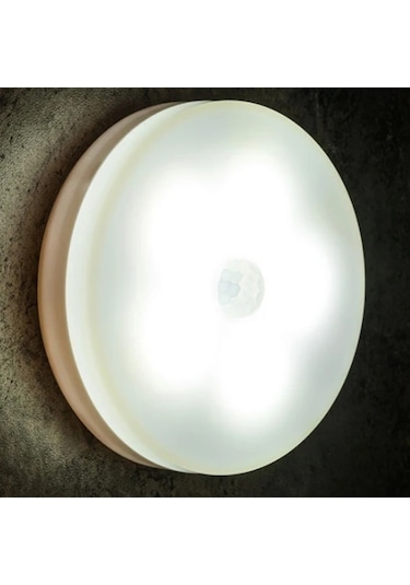 Ally Akıllı Led Sensorlu Otomatik Usb Şarj Edilebilir Gece Lambası Led- 5775 Beyaz