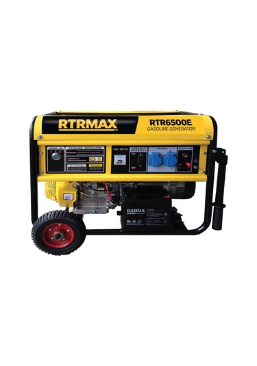 Rtrmax Rtr6500E Marşlı Benzinli Jeneratör 6.2/6.8 Kva