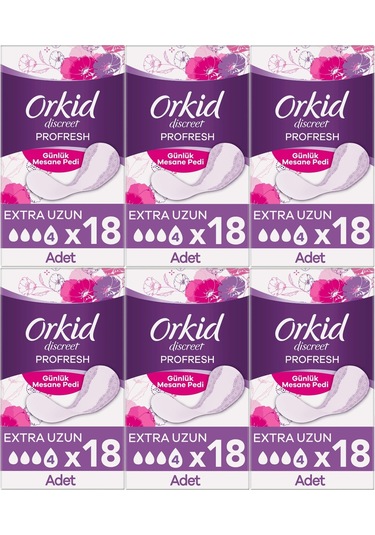 Orkid Mesane Pedi Extra Uzun 108 Adet