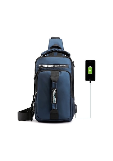 Erkekler İçin Şık Ve Fonksiyonel Askeri Tarz Göğüs Çantası, Sırt Çantası, Spor Ve Günlük Kullanım İçin Pratik Çanta Beyaz