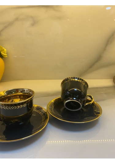 Allaire 2li Kahve Fincan Seti - Renkli - 90 Ml