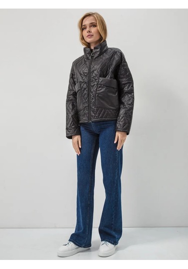 Nuovenıya Hafif Kısa Ceket Bahar-yaz 2025 264725115 Siyah