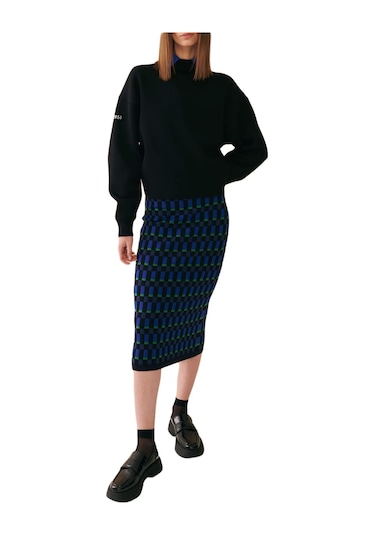 Kazak Uniseks Siyah Kazak - W22w01d009kz Siyah