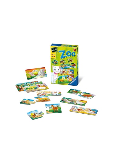 Ravensburger Logo Zoo Eğitici Oyun.