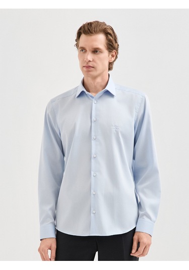 Karaca Erkek Modern Fıt Gömlek-açık Mavi 11.25w.04.041 Açik Mavi