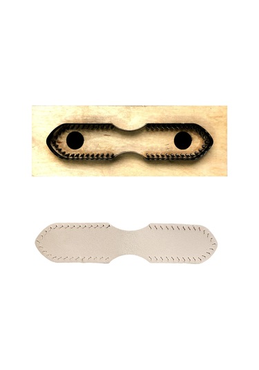 Suntek Çelik Bıçak Ahşap Kalıp Çanta Genişlik-23mm Bej