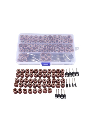 Yifomall "168 Parça Profesyonel Tırnak Ve Ahşap Zımpara Seti - 12 Aksesuarlı Çok Amaçlı"