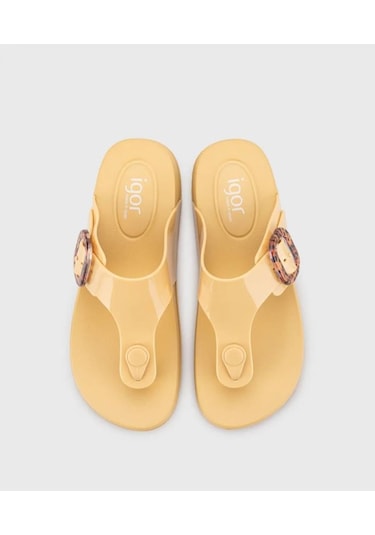 Igor İgor S10364-235 Barı Kadın Parmak Arası Terlik Sarı 36-40