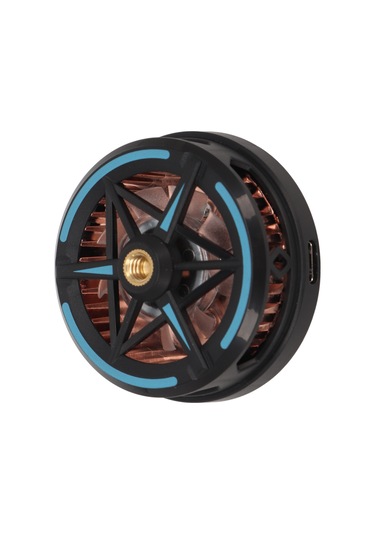 Mufunye S6 Telefon Soğutucu: Magsafe Manyetik, Yarıiletken Soğutma Teknolojisi, 5500 Rpm Turbin Fan, Akıllı Sıcaklık Kontrolü - Siyah