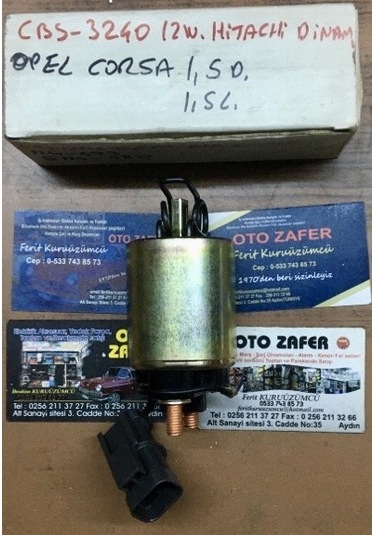 Cbs-3240 12V Marş Otomatiği Hıtachı Tipi Opel Corsa 1.5D 1.5L