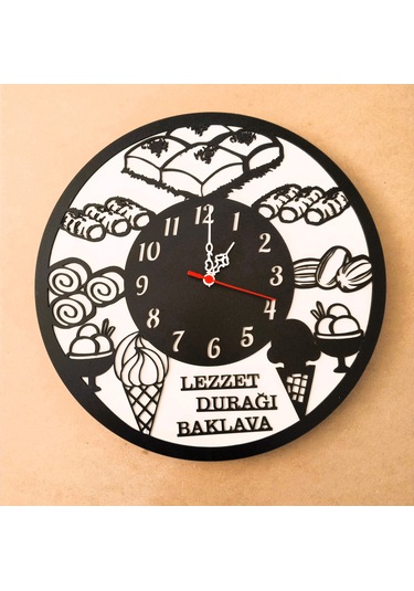 İş Yeri İçin Kişiye Özel İsim Yazılı Tatlıcı Pastane Çok Rekli