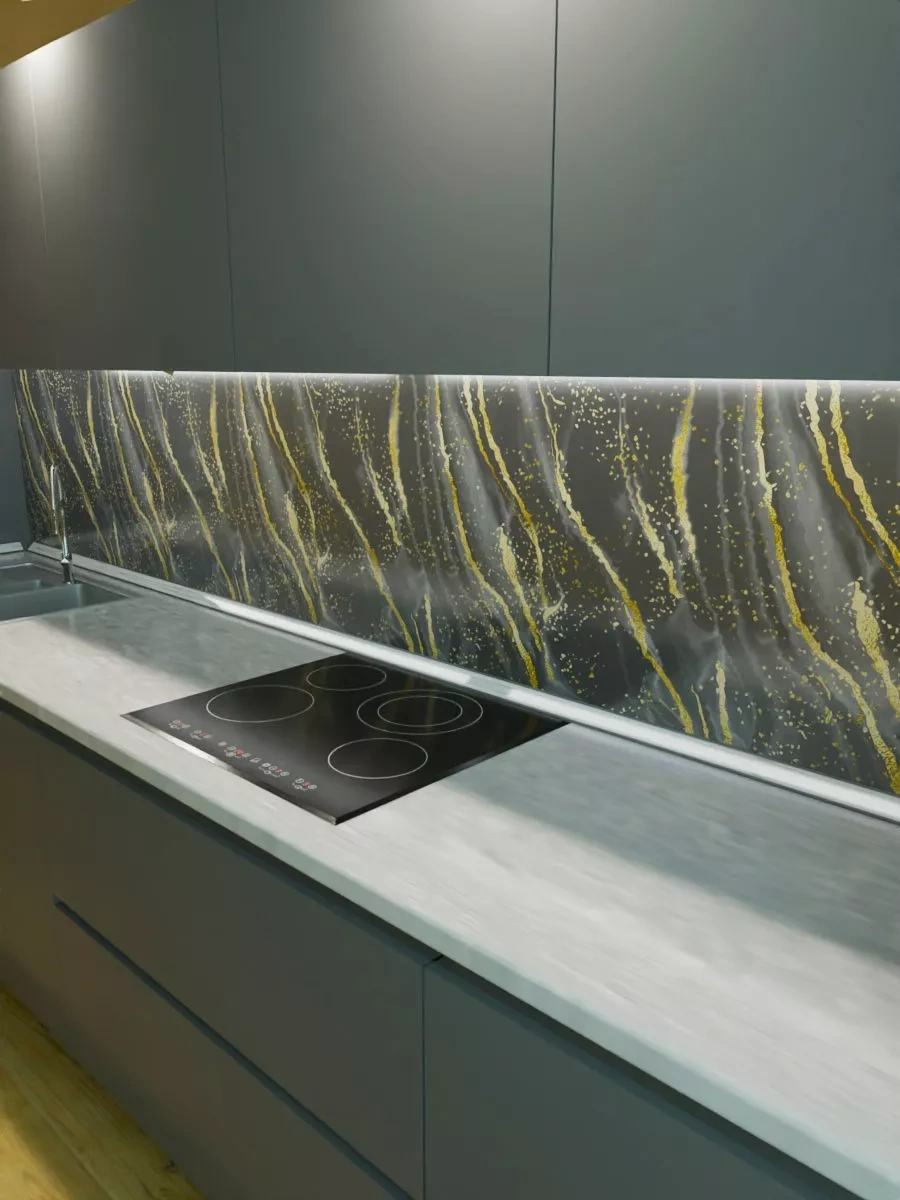 Steindorf Ev İçin Plastik Mutfak Önlüğü 3000x600 Mm 170734501