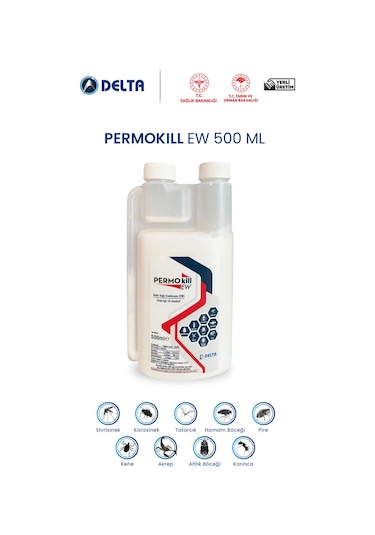 Permokill 18 Ew 500 Ml Haşere Ilacı Konsantre Sıvı