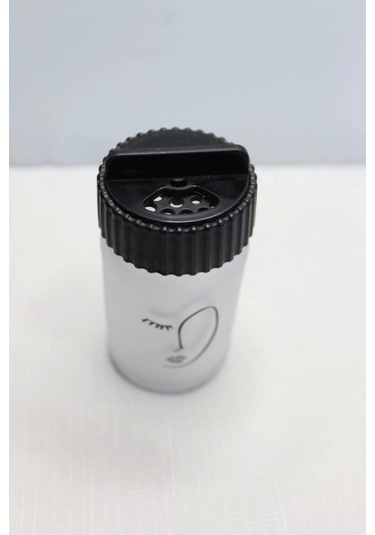 Desenli Buzlu Tuzluk Biberlik 105cc Beyaz