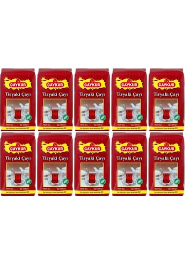 Çaykur Tiryaki Siyah Dökme Çay 10 x 1 KG