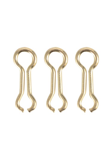 Kangvka Çelik Çelik Oluklu Balık İpi Gözü Sınavcı - 3 Paket 300 Adet - Hafif Dayanıklı - Tatlı/salt Su Uygun - Küçük Boy