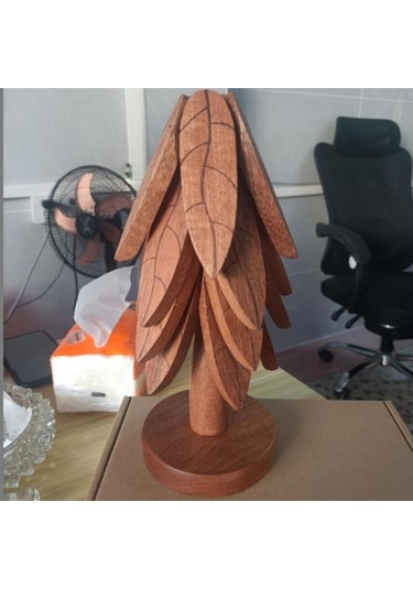 Homyl Yılbaşı Ağacı Bardak Altlıkları Sıcak Yemekler 4 Parça Set Diğer