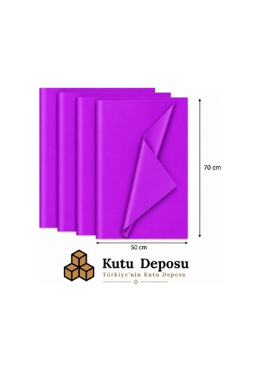 50x70 Cm Mor Renk Pelur Kağıt 1kg