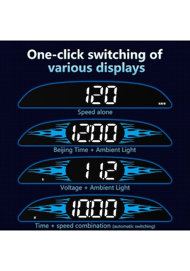Araba Yeni Obd Kilometre Head-up Display B2 Çok Fonksiyonlu K20441