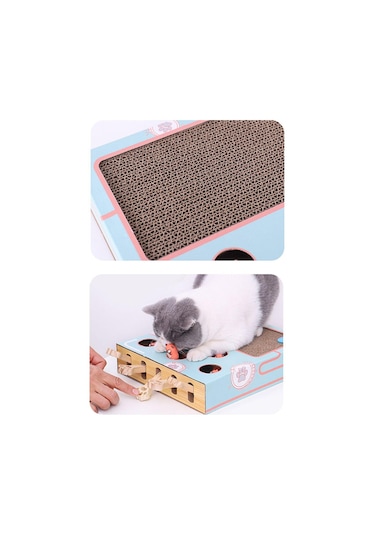 Homyl Çok Fonksiyonlu Yaratıcı Kedi Tırmalama Tahtası