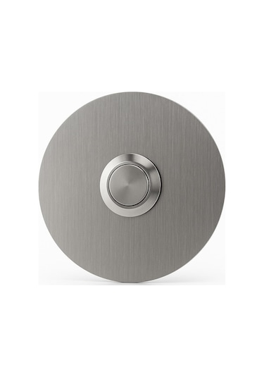 Lockway Paslanmaz 304 Yuvarlak Zil Butonu Ø70mm