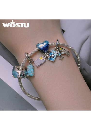 Wostu 925 Ayar Gümüş Seyahat Mavi Toprak Uçak Charms Cruise Gemisi Boncuk Sıcak Hava Balonu Kolye Fit Dıy Bilezik Kolye Gümüş Wostu 925 Ayar Gümüş Seyahat Mavi Toprak Uçak Charms Cruise Gemisi Boncuk Sıcak Hava Balonu Kolye Fit Dıy Bilezik Kolye Gümüş