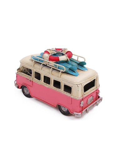 Metal Minibüs Vintage Dekoratif Vosvos Hediyelik