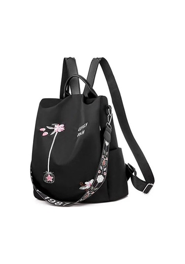 Goldenqian Juhui Store Kadınlar Için Oxford Sırt Çantası Hx0j2b Siyah