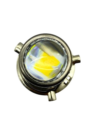 12v H4 Led Ampul 43t Hs1 Mercekli Beyaz-sarı Motosiklet