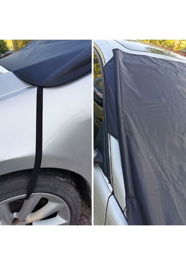 Tongxida Araba Katlanır Oxford Kumaş Ön Dişli Brace Kar Örtüsü, 167x120cm