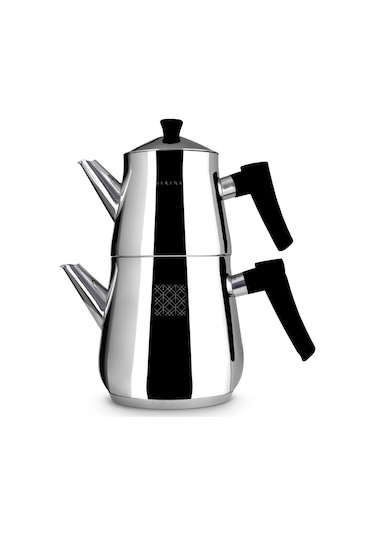 Serenk Definition Çelik Çaydanlık Siyah