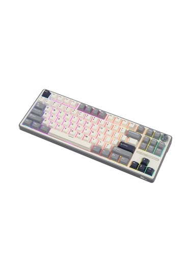 Royal Kludge R87 Pro Beyaz/gri Tkl Kablolu Us Gaming Klavye