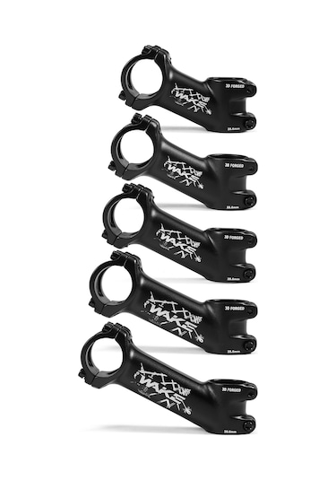 Teltree Wake 31.8mm Bisiklet Gövdesi, 25 Derece Açı, 6061 Alüminyum Alaşım, 110mm Uzunluk Çok Renkli